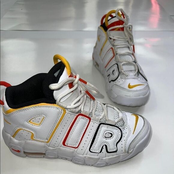 Nike Kids Sneakers - White, Black, Red, Yellow - Picture 2 of 11